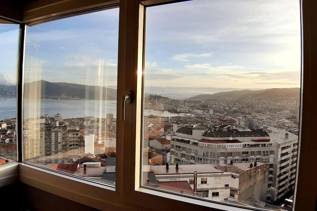 Vistas A La Ria Y Garaje En El Castro, Centro Vigo Leilighet Eksteriør bilde